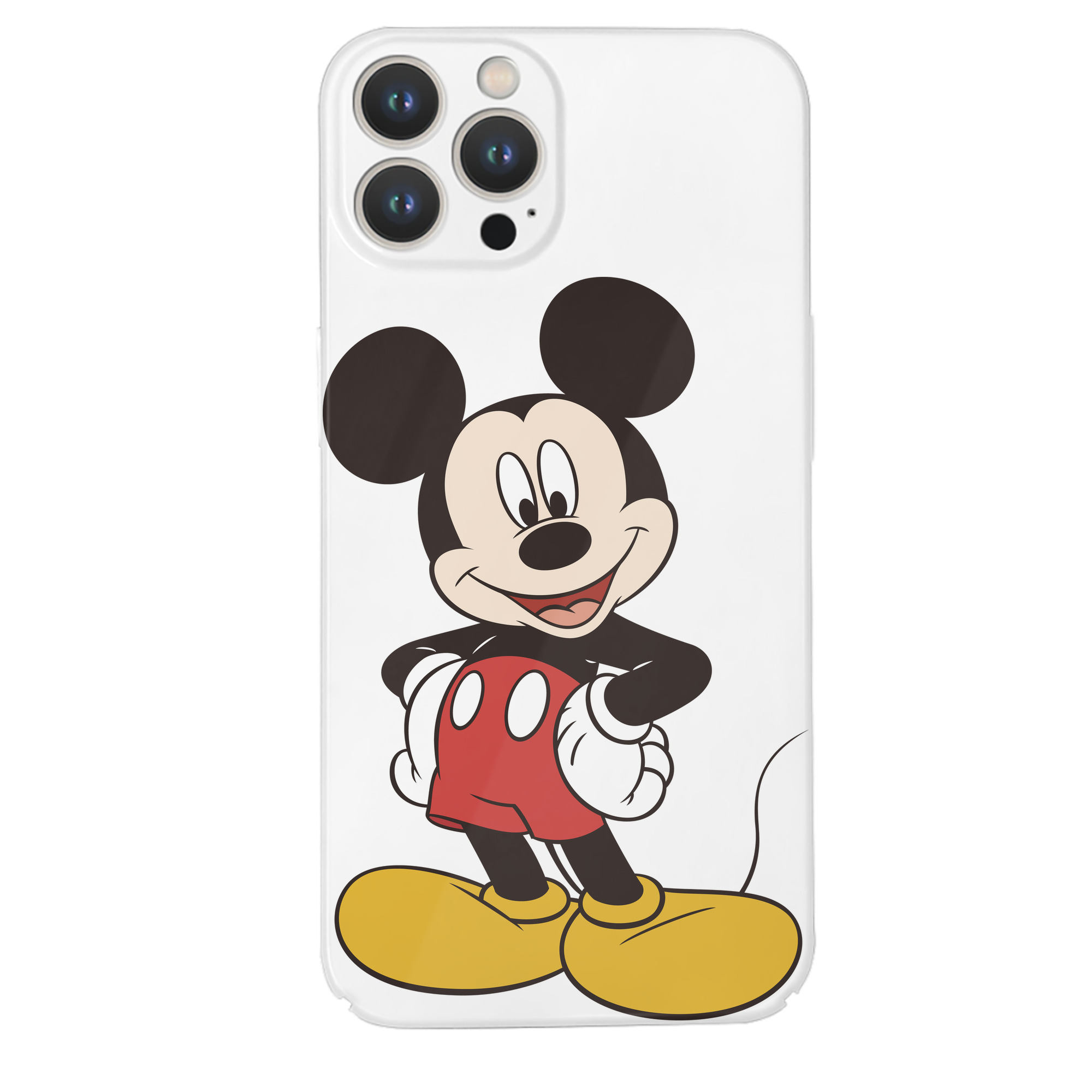 （画像用） ミッキーマウス Mickey Mouse 【iPhone 14シリーズ対応】ハードケース